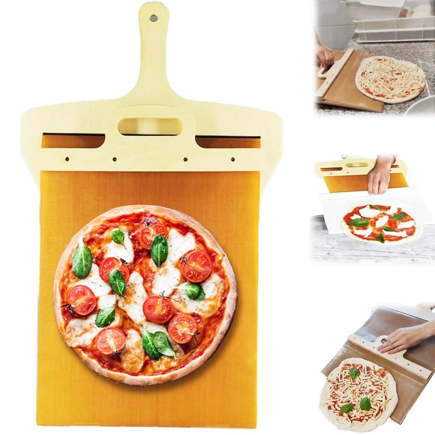 Skyvbar spade: perfekt for pizza og kaker
