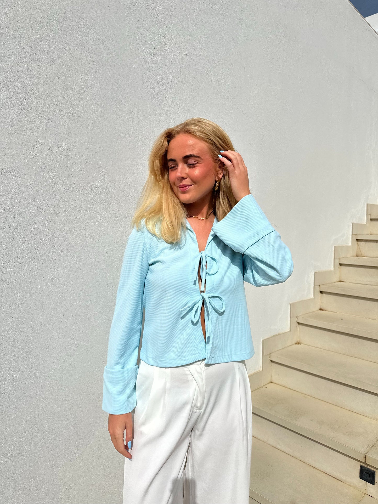 Kami Blouse - Light Blue