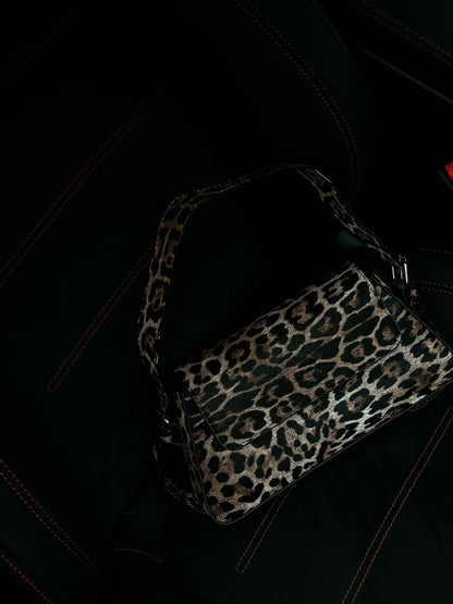 Elena Leopard Bag