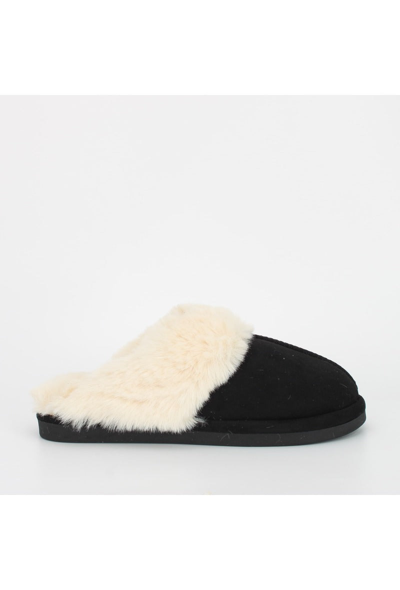 Fiona Slippers - Black